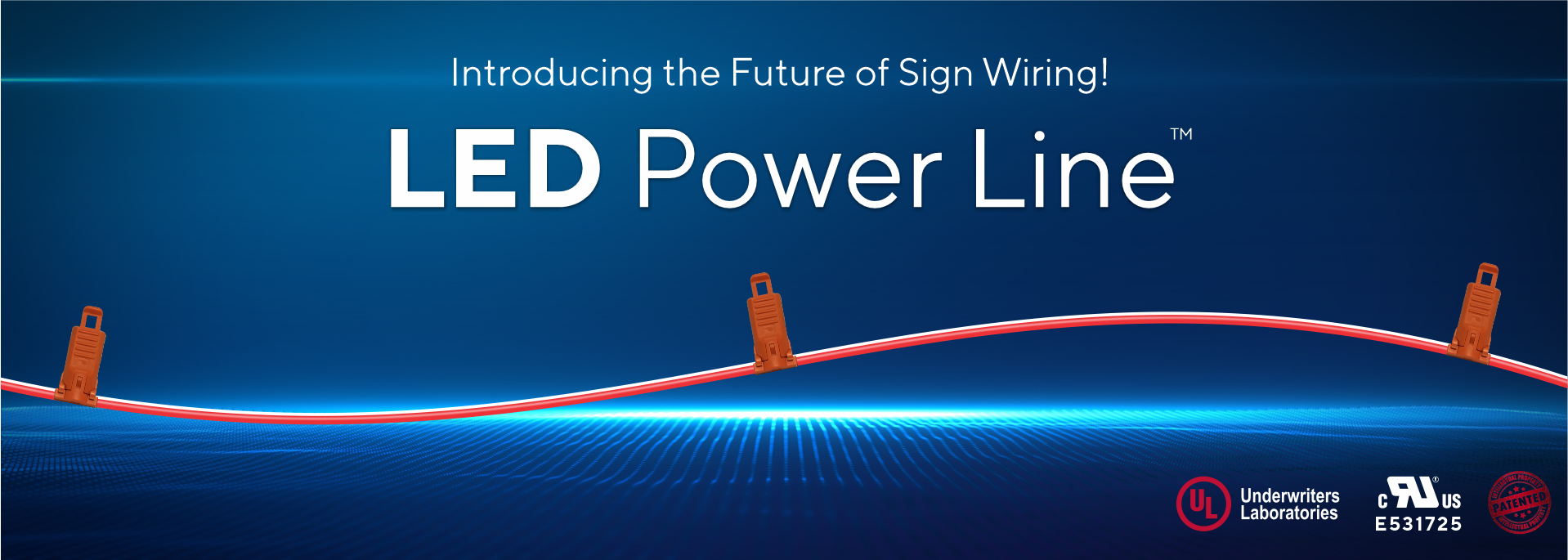 Load video: Introducing the future of sign wiring! LED Power Line™